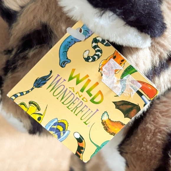 Vintage Wildlife Artists Plush Tiger Stuffed Animal Floppy Soft Toy Wild Cat - Picture 3 of 8